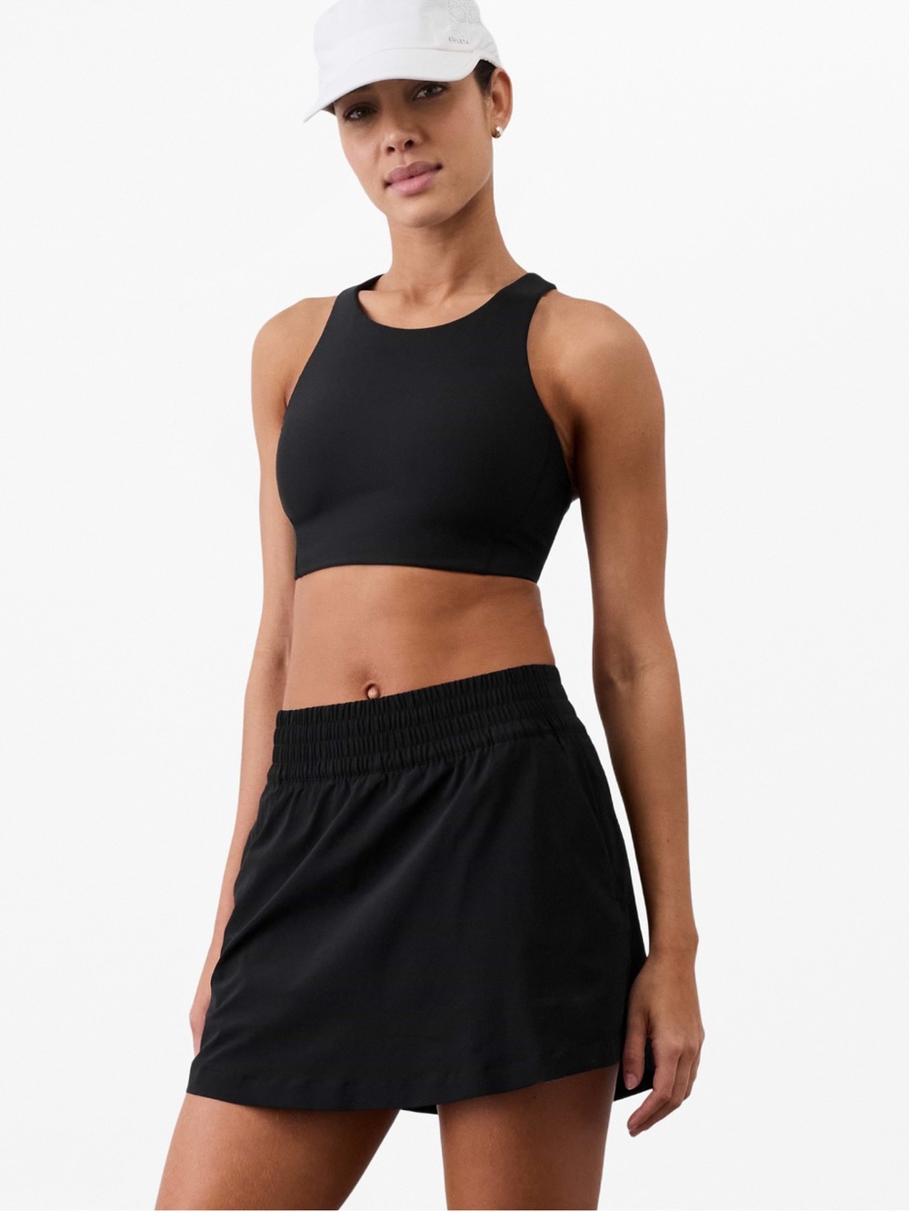 Athleta Weekender High Rise 14 inch Run Skort NWT in package black size medium